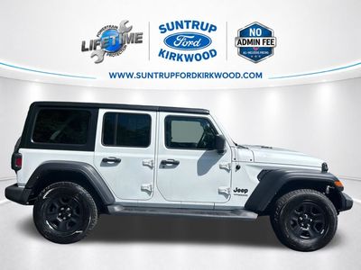 2022 Jeep Wrangler — side profile view