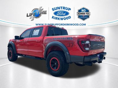 2022 Ford F-150 — rear three-quarter view
