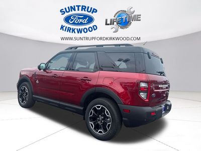 2025 Ford Bronco Sport — rear three-quarter view