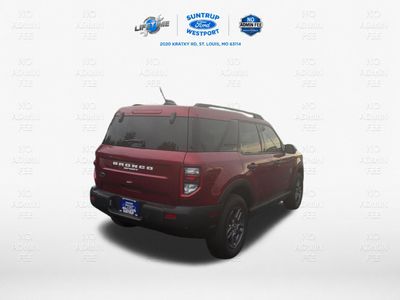 2025 Ford Bronco Sport — rear three-quarter view