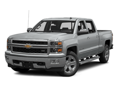 2014 Chevrolet Silverado 1500 — rear three-quarter view