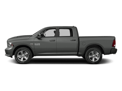 2013 RAM 1500 — rear three-quarter view