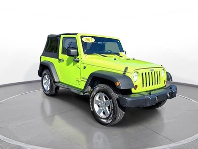 2012 Jeep Wrangler — side profile view