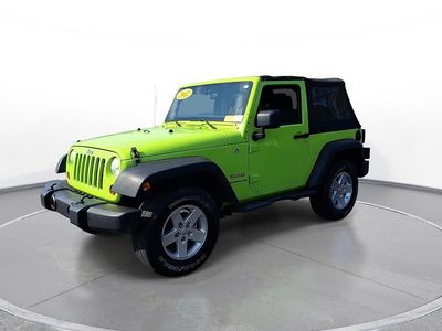 2012 Jeep Wrangler — interior view