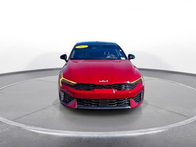 2025 Kia K5 — rear three-quarter view