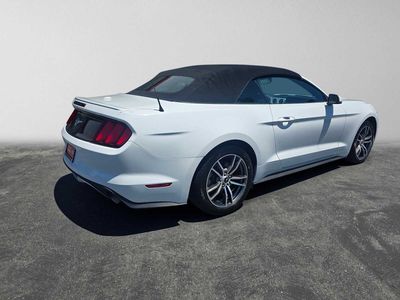 2017 Ford Mustang — rear three-quarter view