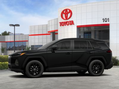 2026 Toyota RAV4 — rear three-quarter view
