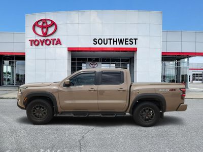 2023 Nissan Frontier — rear three-quarter view