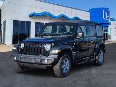 2021 Jeep Wrangler — side profile view