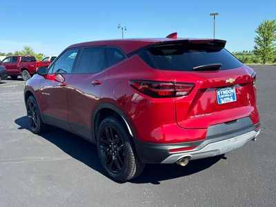 2023 Chevrolet Blazer — rear three-quarter view