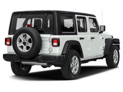 2021 Jeep Wrangler — rear three-quarter view