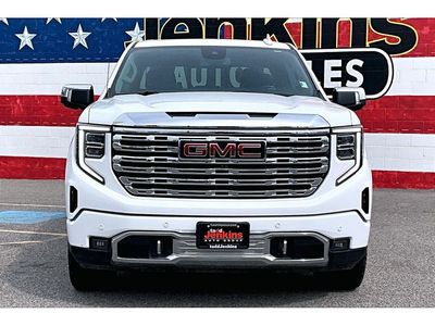 2022 GMC Sierra — rear three-quarter view