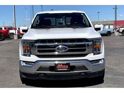 2021 Ford F-150 — rear three-quarter view