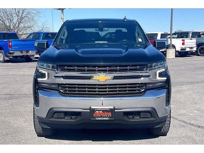 2021 Chevrolet Silverado 1500 — rear three-quarter view