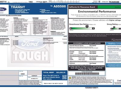 2026 Ford Transit-250 — interior view