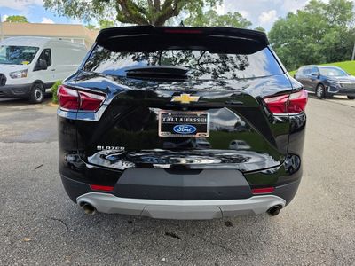 2021 Chevrolet Blazer — rear three-quarter view