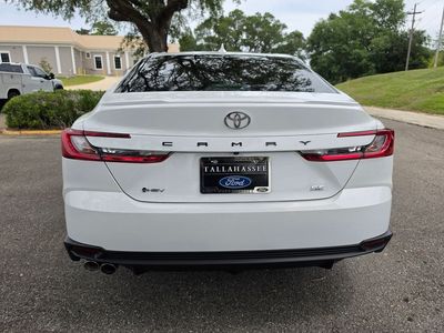 2025 Toyota Camry — rear three-quarter view