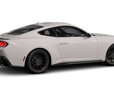 2026 Ford Mustang — rear three-quarter view