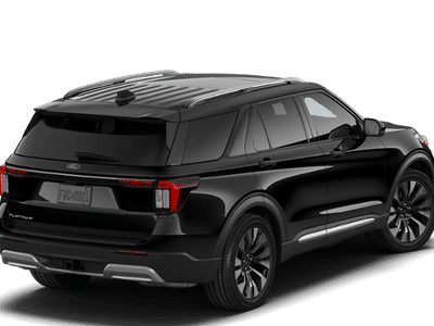 2026 Ford Explorer — rear three-quarter view