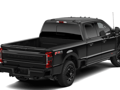 2026 Ford Super Duty — rear three-quarter view