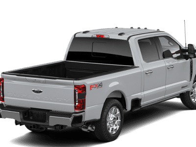 2026 Ford Super Duty — rear three-quarter view