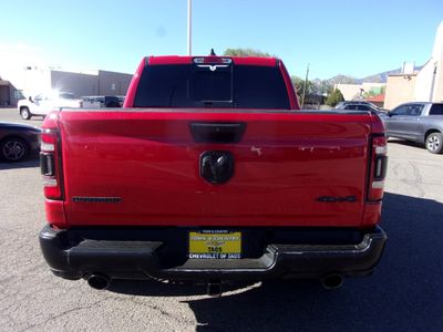 2021 RAM 1500 — interior view