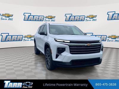 2026 Chevrolet Traverse — rear three-quarter view