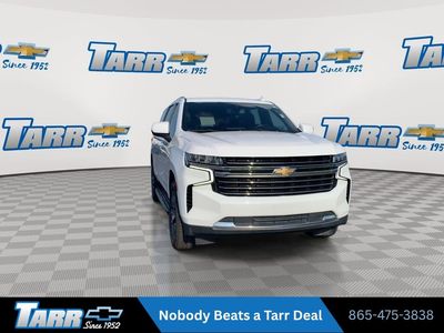 2021 Chevrolet Suburban — rear three-quarter view