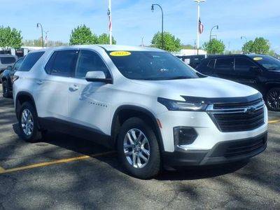 2023 Chevrolet Traverse — rear three-quarter view
