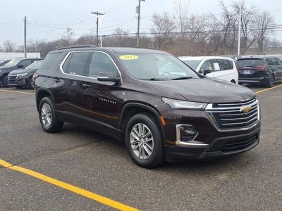 2023 Chevrolet Traverse — rear three-quarter view