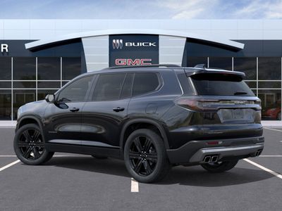 2026 GMC Acadia — rear three-quarter view