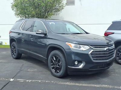 2021 Chevrolet Traverse — rear three-quarter view