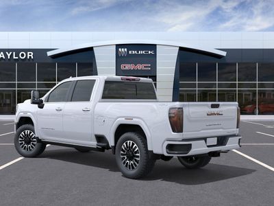 2026 GMC Sierra 2500 HD — rear three-quarter view