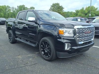 2022 GMC Canyon — rear three-quarter view