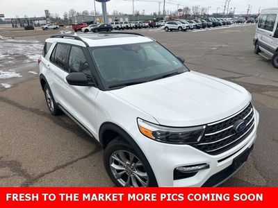 2022 Ford Explorer — interior view