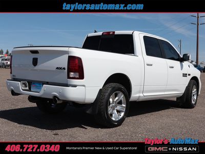 2018 RAM 1500 — interior view