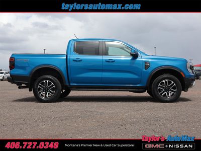 2024 Ford Ranger — rear three-quarter view