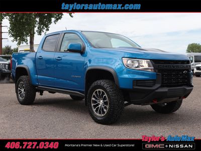 2022 Chevrolet Colorado — side profile view