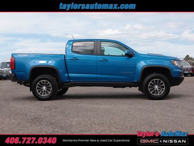 2022 Chevrolet Colorado — rear three-quarter view