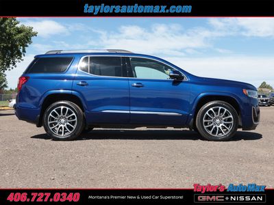 2023 GMC Acadia — rear three-quarter view