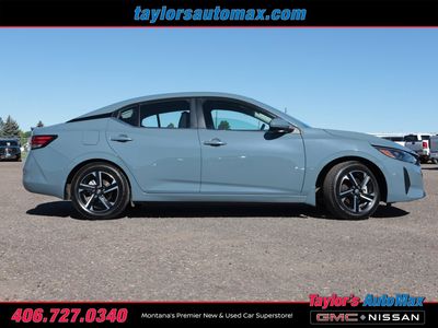 2025 Nissan Sentra — rear three-quarter view