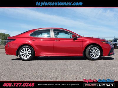 2024 Toyota Camry — rear three-quarter view
