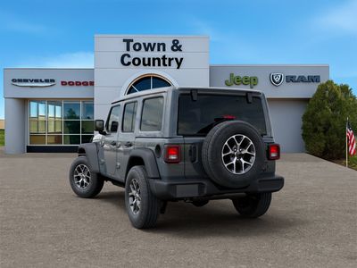 2026 Jeep Wrangler — rear three-quarter view
