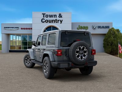 2026 Jeep Wrangler — rear three-quarter view