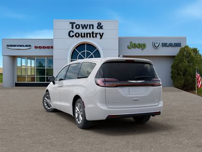 2026 Chrysler Pacifica — rear three-quarter view
