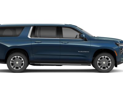2026 Chevrolet Suburban — rear three-quarter view