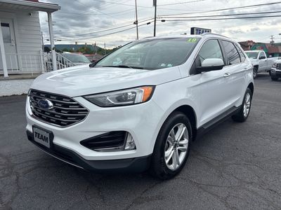 2019 Ford Edge — rear three-quarter view