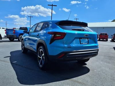 2025 Chevrolet Trax — rear three-quarter view