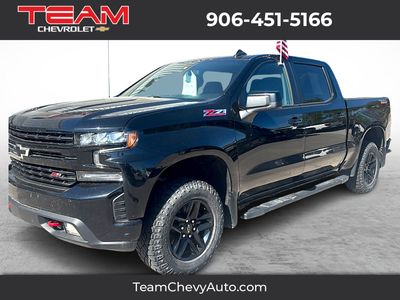 2021 Chevrolet Silverado 1500 — rear three-quarter view