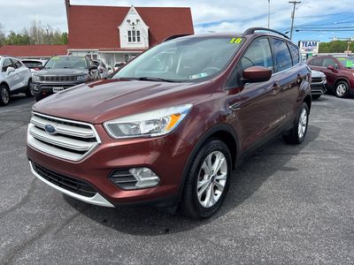 2018 Ford Escape — rear three-quarter view